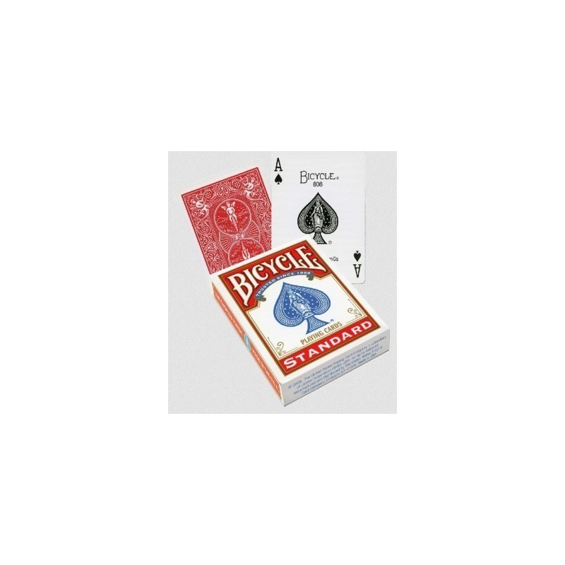 Bicycle - Standard jeu de 54 cartes dos rouge Bicycle - Standard jeu de 54 cartes dos rouge