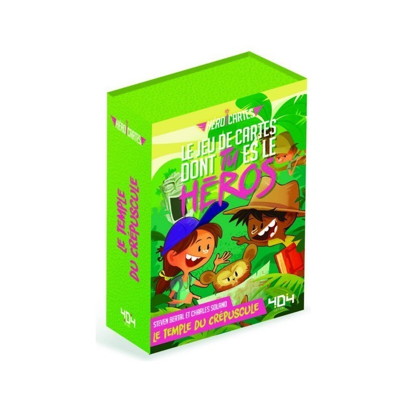 Jeux de société - Héroï' cartes - Le Temple du Crépuscule Jeux de société - Héroï' cartes - Le Temple du Crépuscule