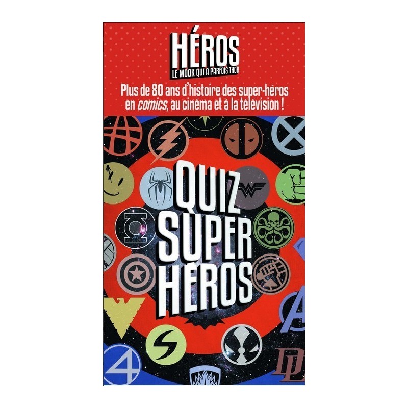 Jeux de société - Quiz Super Heros Jeux de société - Quiz Super Heros