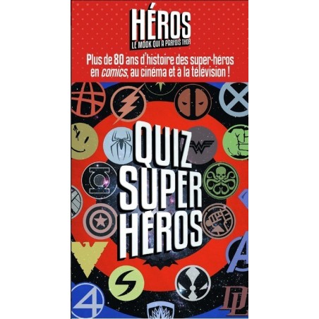 Jeux de société - Quiz Super Heros