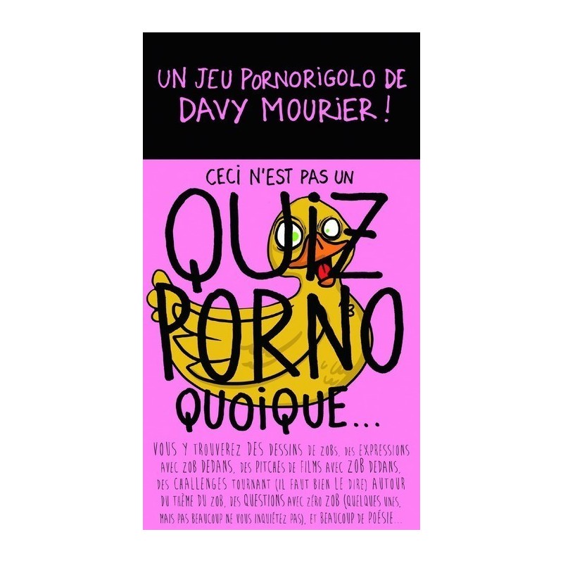 Jeux de société - Ceci n'est pas un quizz porno quoique... Jeux de société - Ceci n'est pas un quizz porno quoique...