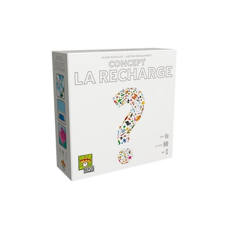 Jeux de société - Concept : La Recharge