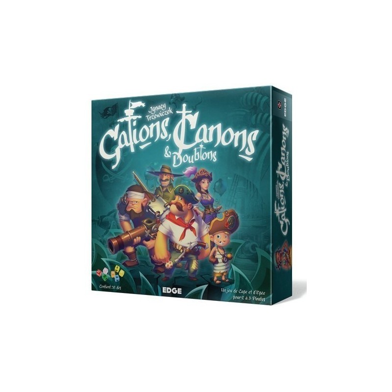 Jeux de société - Galions, Canons & Doublons Jeux de société - Galions, Canons & Doublons