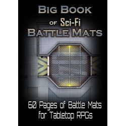 Livre plateau de jeu : Big Book of Sci Fi Battle Mats