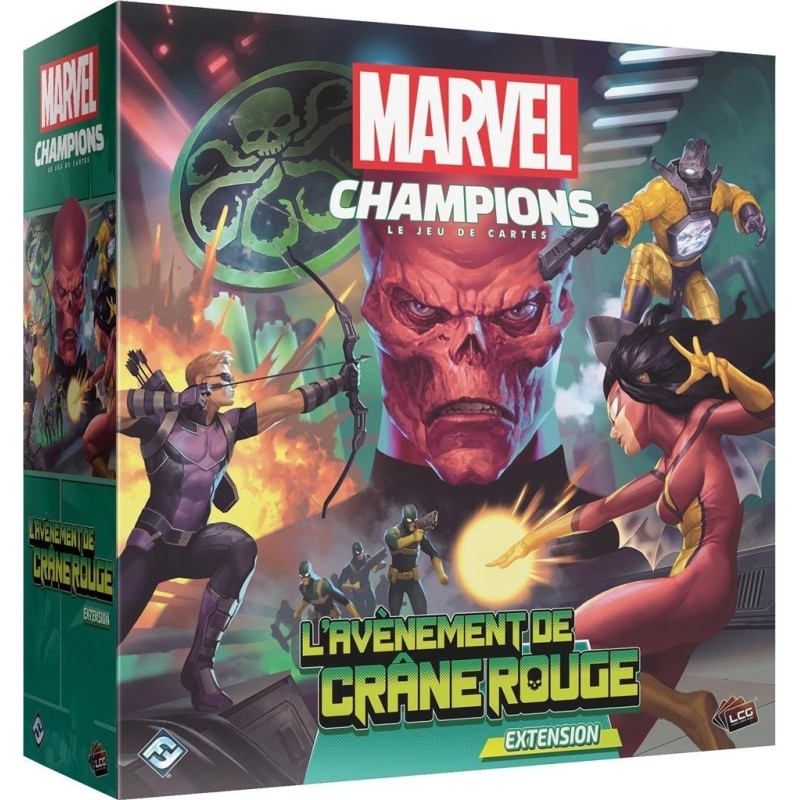 Jeux de société - Marvel Champions : Le Jeu De Cartes - L'Avènement de Crâne Rouge Jeux de société - Marvel Champions : Le Jeu De Cartes - L'Avènement de Crâne Rouge