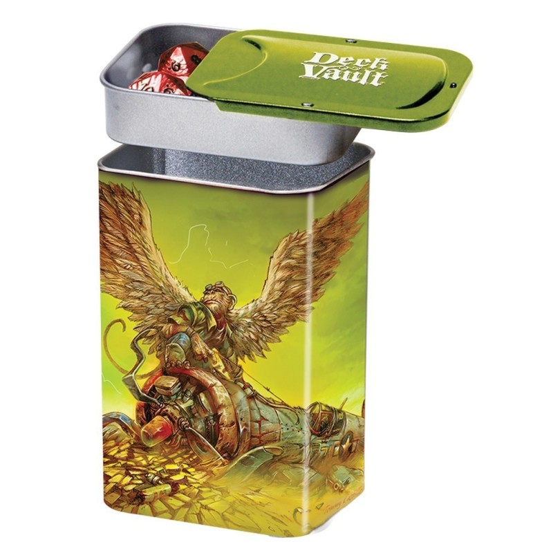 Dark side of oz boîte métal pour cartes nesting deck vault tin man Dark side of oz boîte métal pour cartes nesting deck vault tin man
