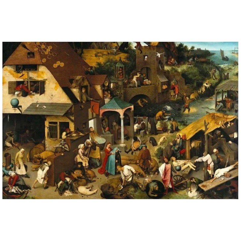 Micro Puzzle : Proverbe Hollandais - 40 Pièces Micro Puzzle : Proverbe Hollandais - 40 Pièces