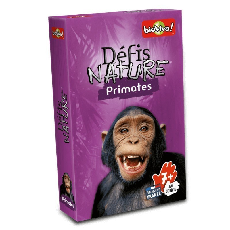Jeux de société - Défis Nature - Primates Jeux de société - Défis Nature - Primates