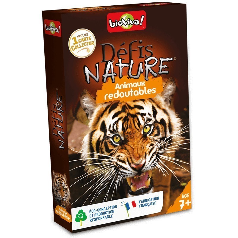 Jeux de société - Défis Nature - Animaux Redoutables Jeux de société - Défis Nature - Animaux Redoutables