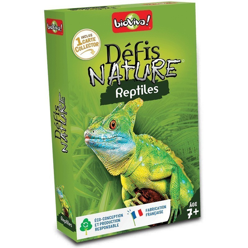 Jeux de société - Défis Nature - Reptiles Jeux de société - Défis Nature - Reptiles