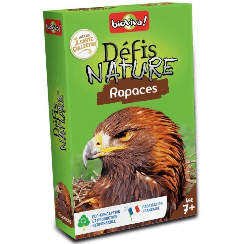 Jeux de société - Défis Nature - Rapaces // Collector Jeux de société - Défis Nature - Rapaces // Collector