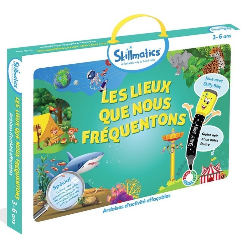 Jeux de Société - Skillmatics Les lieux que nous fréquentons Jeux de Société - Skillmatics Les lieux que nous fréquentons