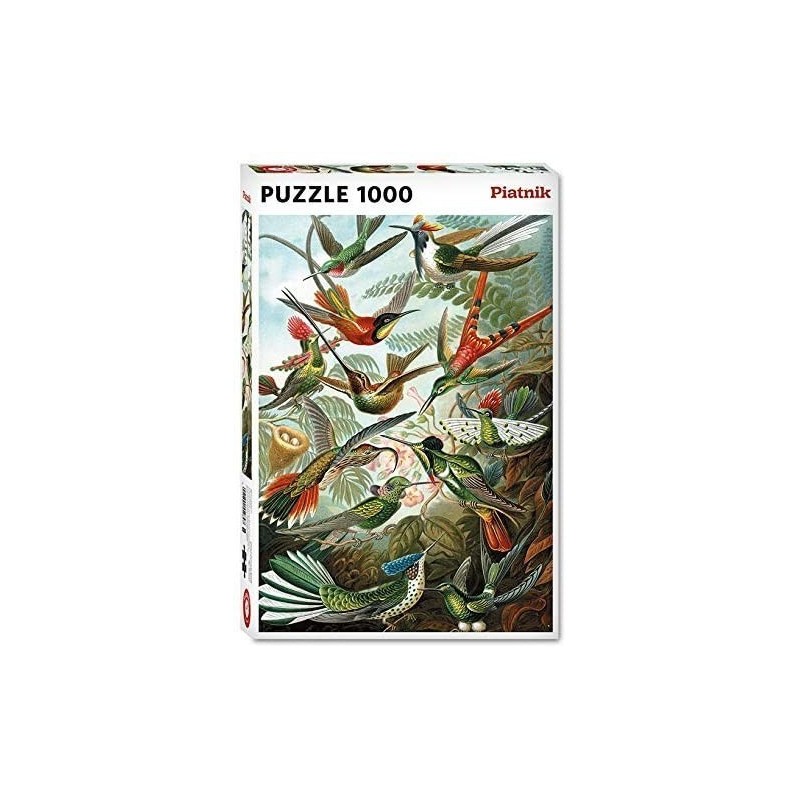 Puzzle Piatnik : Haeckel - Colibris -1000 Pièces