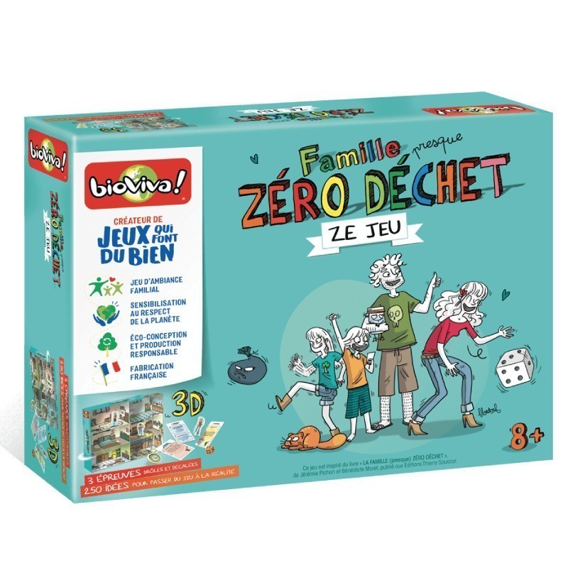Jeux de société - La Famille (presque) Zéro Déchets Ze Jeu Jeux de société - La Famille (presque) Zéro Déchets Ze Jeu