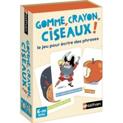 Jeux de société - Gomme, crayon, ciseaux