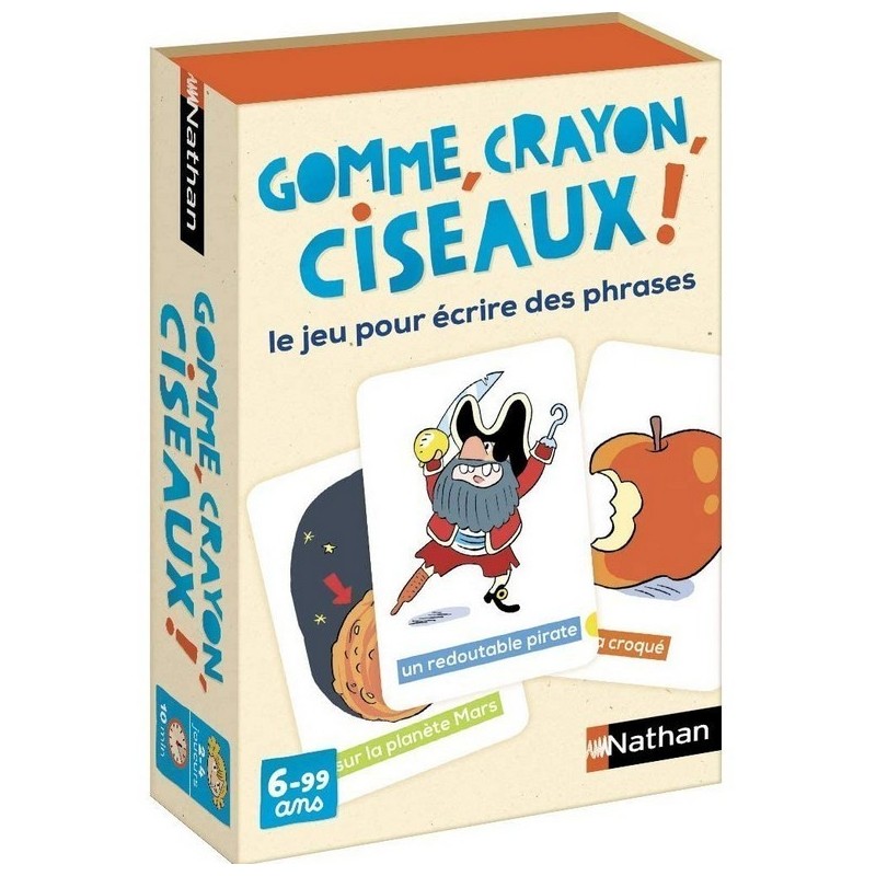 Jeux de société - Gomme, crayon, ciseaux Jeux de société - Gomme, crayon, ciseaux