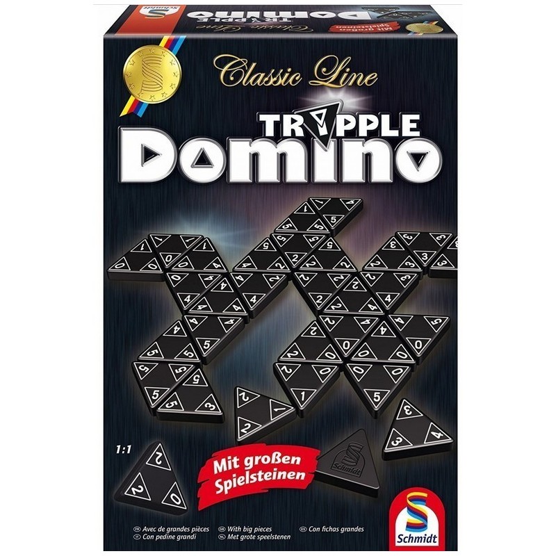 Jeux de société - Tripple domino Classic Line New Jeux de société - Tripple domino Classic Line New