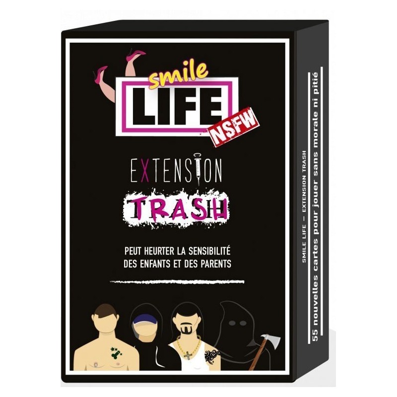 Jeux de société - Smile Life - Extension Trash Jeux de société - Smile Life - Extension Trash