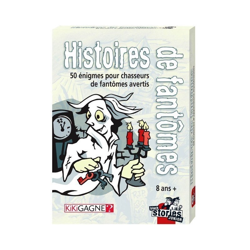 Jeux de société - Black Stories Junior - Histoires de Fantomes Jeux de société - Black Stories Junior - Histoires de Fantomes