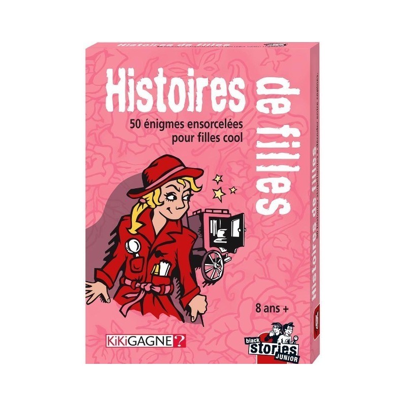 Jeux de société - Black Stories Junior - Histoires de Filles Jeux de société - Black Stories Junior - Histoires de Filles