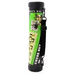 Jeu d'échec Voyage - Tube plastique