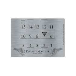 7 Fallen Compteur de point Divinité métal et magnétique Fabriqué en France