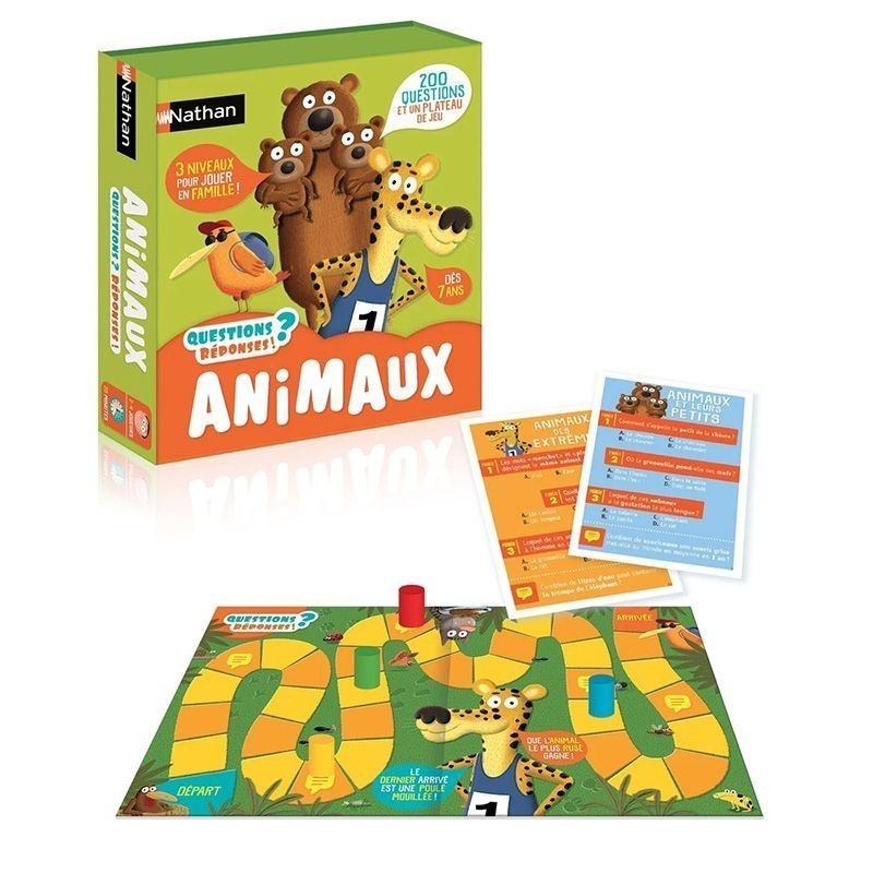 Jeux de société - Question ? Réponse ! Animaux Jeux de société - Question ? Réponse ! Animaux