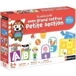 Jeux de société - La petite école : Mon grand coffret Petite Section
