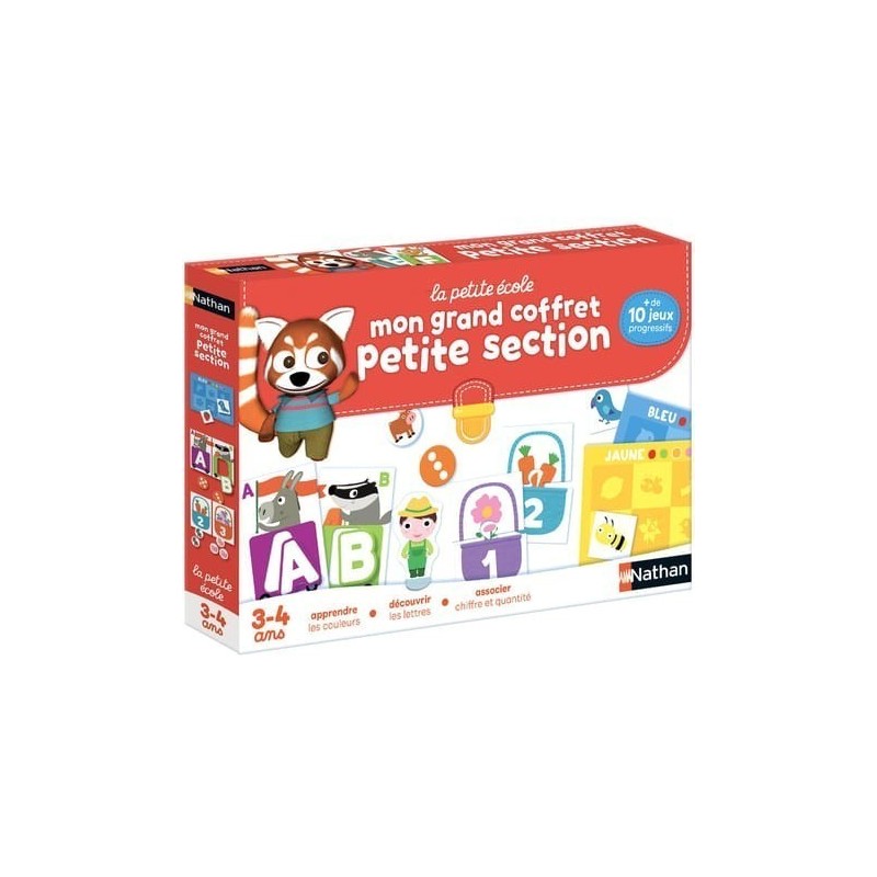 Jeux de société - La petite école : Mon grand coffret Petite Section Jeux de société - La petite école : Mon grand coffret Petite Section