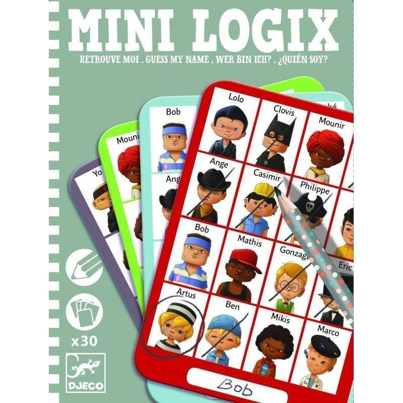 Jeux de société - Mini-Logix : Retrouve moi garçon Jeux de société - Mini-Logix : Retrouve moi garçon
