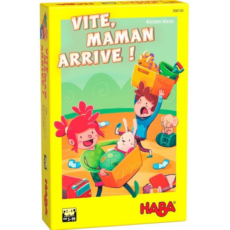 Jeux de société - Vite, maman arrive ! Jeux de société - Vite, maman arrive !