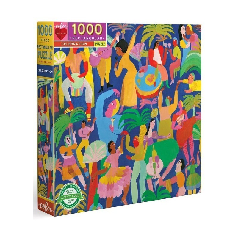 Puzzle Eeboo : Célébration - 1000 Pièces Puzzle Eeboo : Célébration - 1000 Pièces