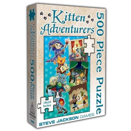 Puzzle Jumbo : Kitten Adventurers - 500 Pièces