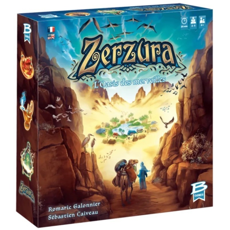Jeux de société - Zerzura : L'oasis des merveilles Jeux de société - Zerzura : L'oasis des merveilles
