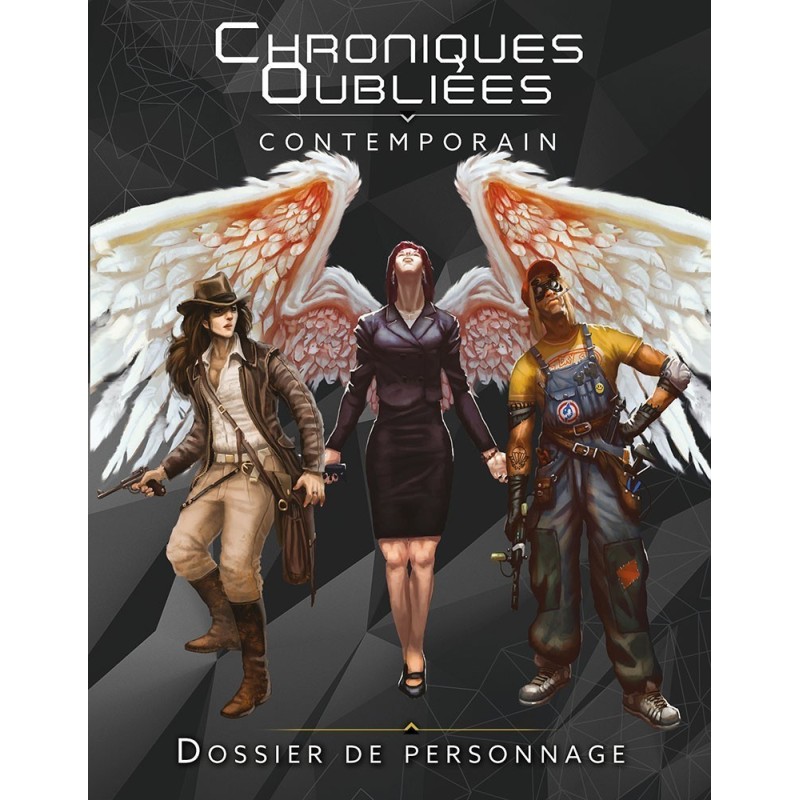 Jeux de rôle - Chroniques Oubliées : Contemporain - Dossier de Personnage Jeux de rôle - Chroniques Oubliées : Contemporain - Dossier de Personnage