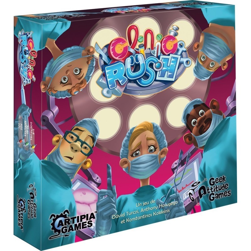 Jeux de société - Clinic Rush Jeux de société - Clinic Rush
