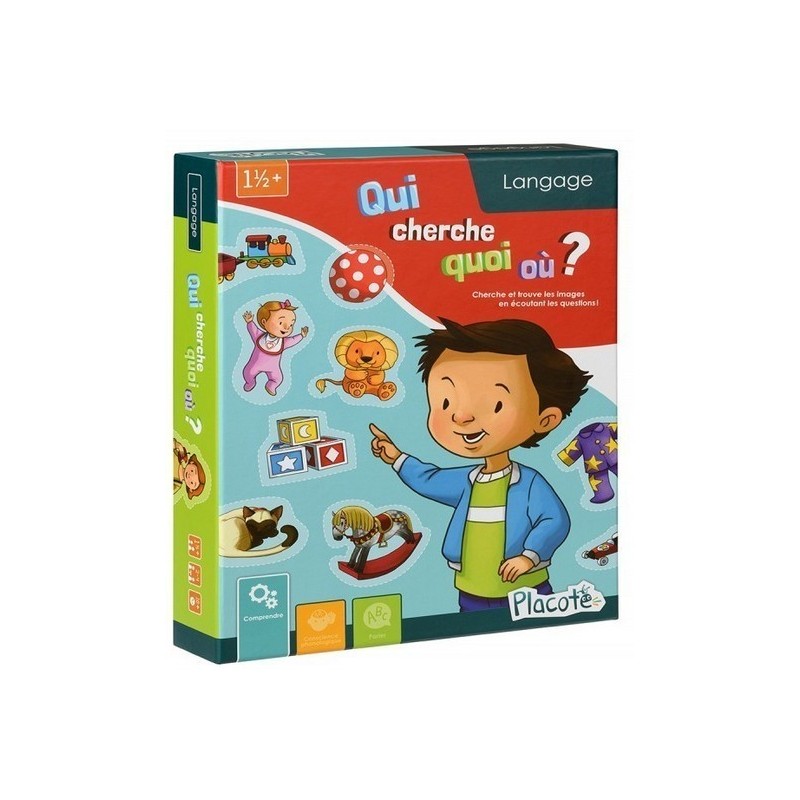 Jeux de société - Qui Cherche Quoi Où ? Jeux de société - Qui Cherche Quoi Où ?