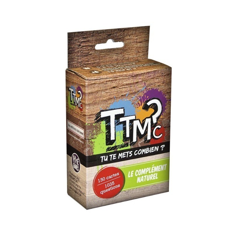 Jeux de société - TTMC - Tu Te Mets Combien ? Extension Le Complément naturel Jeux de société - TTMC - Tu Te Mets Combien ? Extension Le Complément naturel