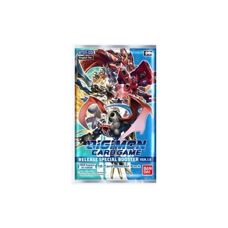 Booster Digimon Card Game release special Boite complète Vers. 1.5 Booster Digimon Card Game release special Boite complète Vers. 1.5