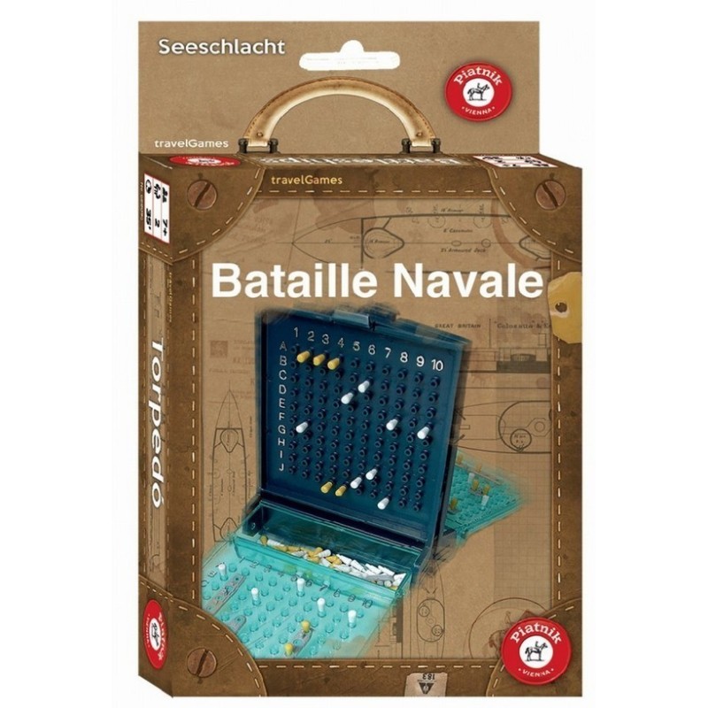 Jeux de société - Bataille Navale - Jeu de voyage Jeux de société - Bataille Navale - Jeu de voyage