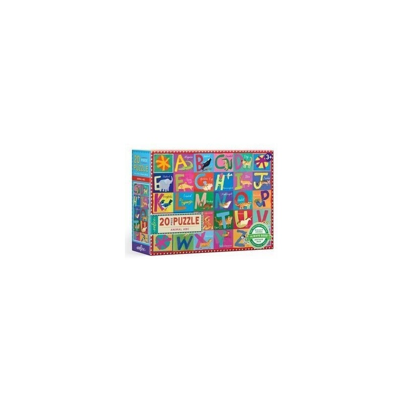 Puzzle ABC Animaux - 20 pièces Puzzle ABC Animaux - 20 pièces