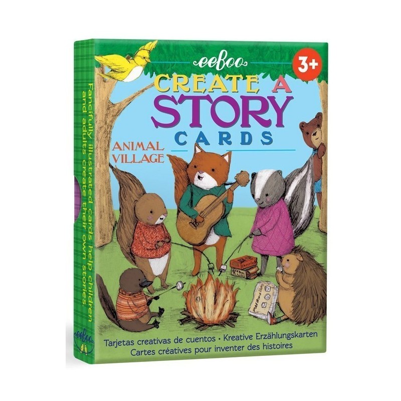 Jeux de société - Create A Story Cards - Village Animaux Jeux de société - Create A Story Cards - Village Animaux