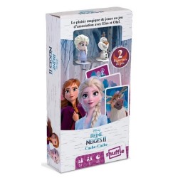 Jeux de société - La Reine des Neiges 2 Jeu de Cache-Cache + 2 Figurines