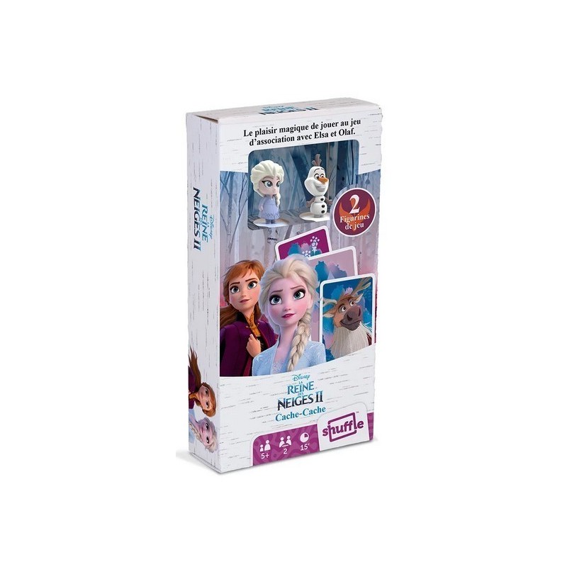 Jeux de société - La Reine des Neiges 2 Jeu de Cache-Cache + 2 Figurines Jeux de société - La Reine des Neiges 2 Jeu de Cache-Cache + 2 Figurines