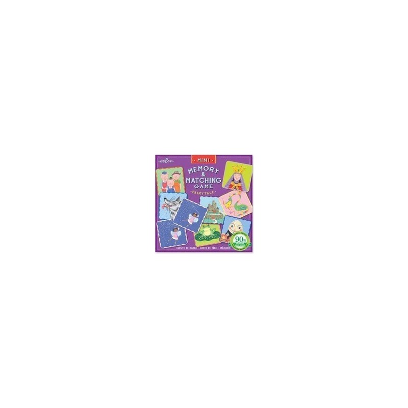 Jeux de société - Mini Mémo et Matching - Contes de fées Jeux de société - Mini Mémo et Matching - Contes de fées