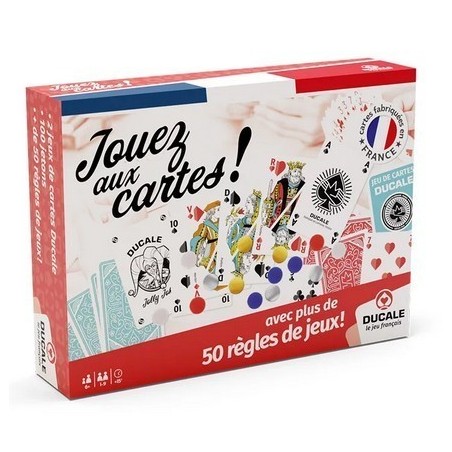 Jeux de société - Coffret 50 Règles - Jouez aux Cartes