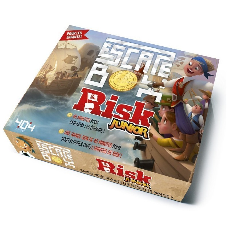 Jeux de société - Escape Box - Risk Junior Jeux de société - Escape Box - Risk Junior