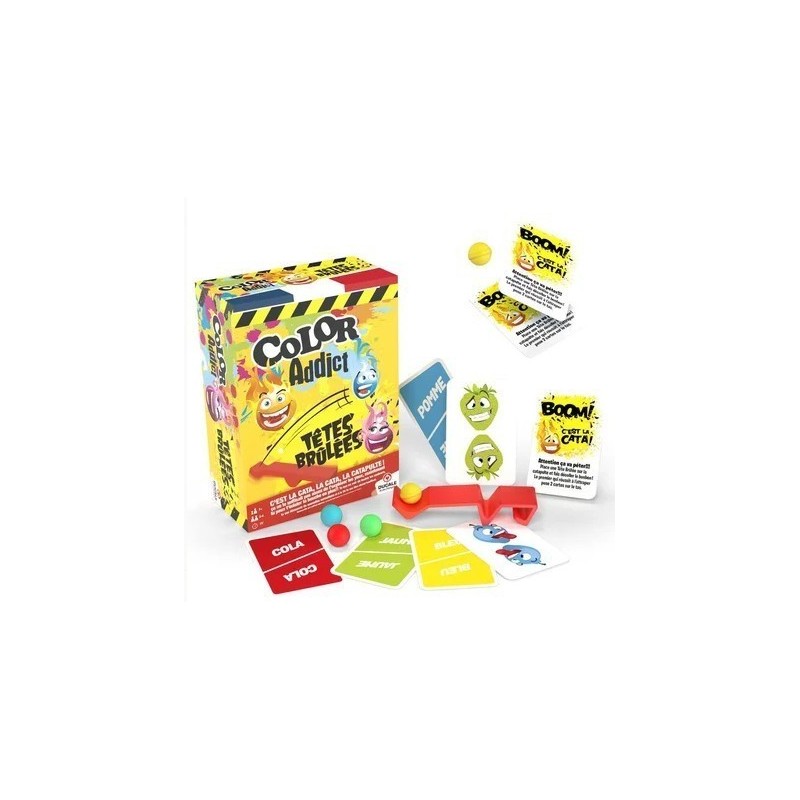 Jeux de société - Color Addict Têtes Brûlées Jeux de société - Color Addict Têtes Brûlées