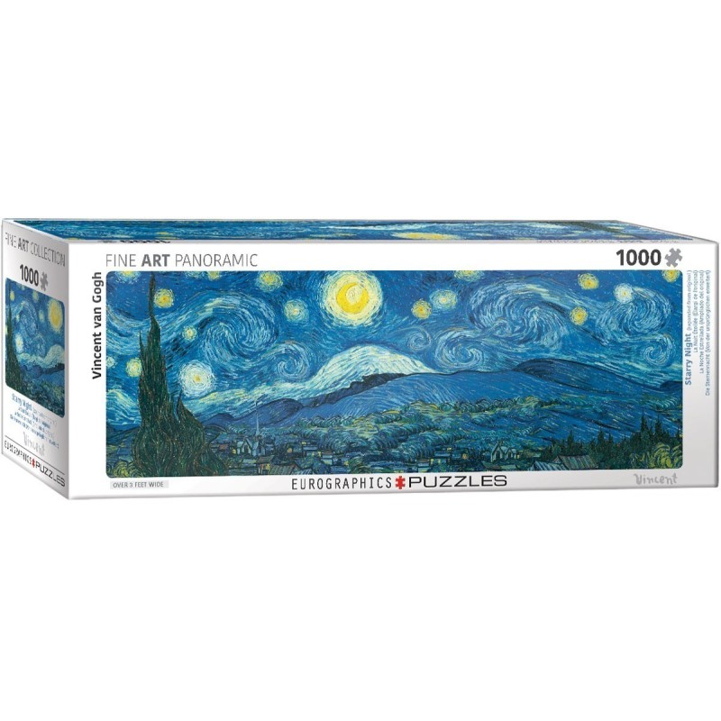 Puzzle Eurographics Panoramique : La nuit étoilée - 1000 Pièces Puzzle Eurographics Panoramique : La nuit étoilée - 1000 Pièces