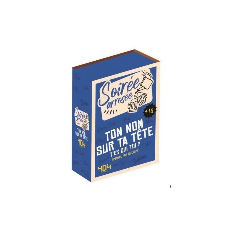 Jeux de société - Soirée Arrosée - Ton Nom sur ta Tête - T'es qui toi ? Jeux de société - Soirée Arrosée - Ton Nom sur ta Tête - T'es qui toi ?